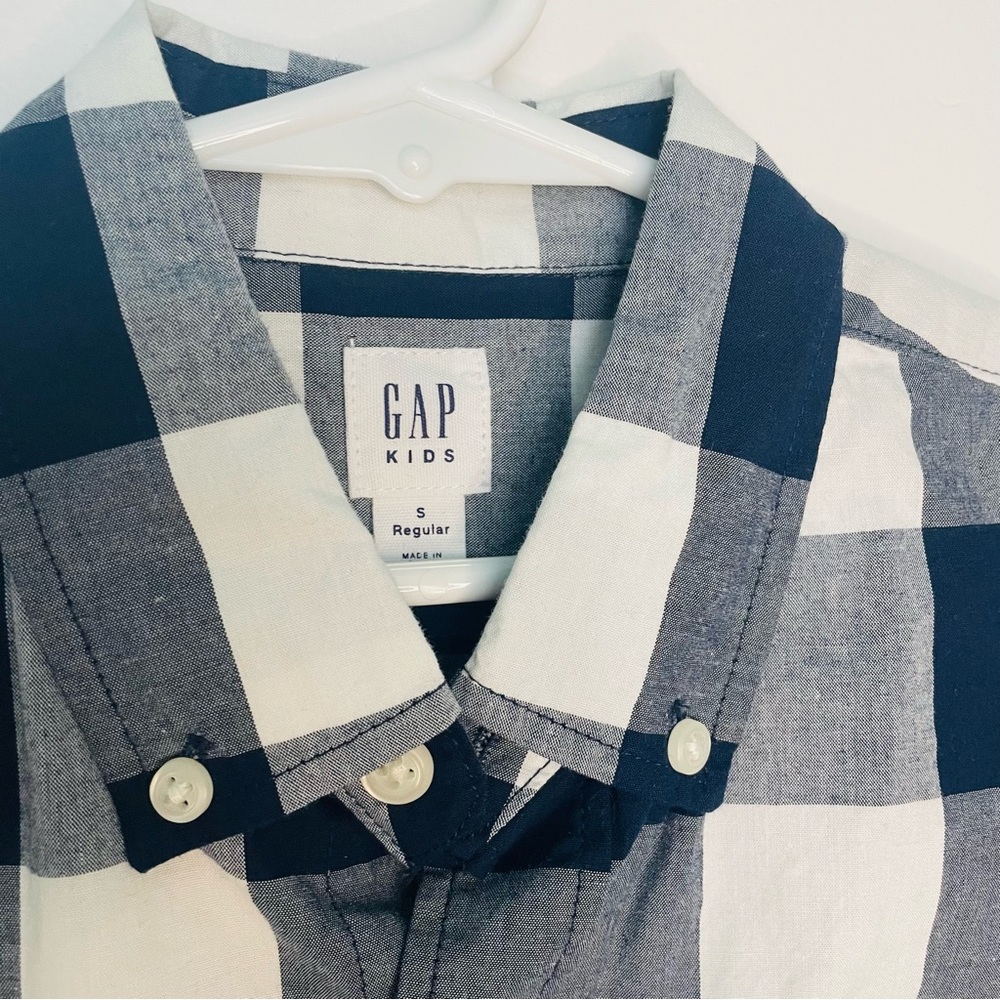 Gap S Button Up Shirt Buffalo Check - Picture 10 of 16